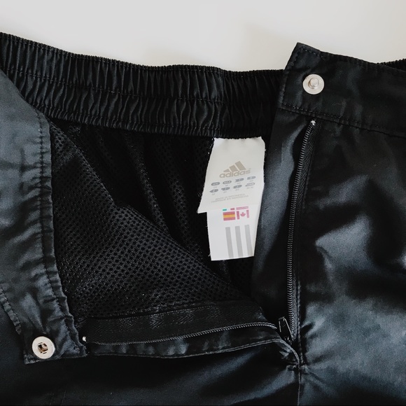 Adidas Teal Striped shorts - Picture 3 of 3